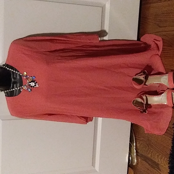 Ny&Co Coral dinner dress - Picture 1 of 2